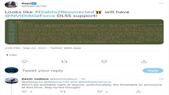 《暗黑破坏神2：重制版》将于发售后添加DLSS技术支持