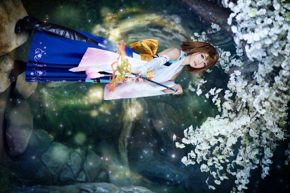 【COSPLAY图集】最终幻想  Final Fantasy X - 尤娜【Tomia】18P