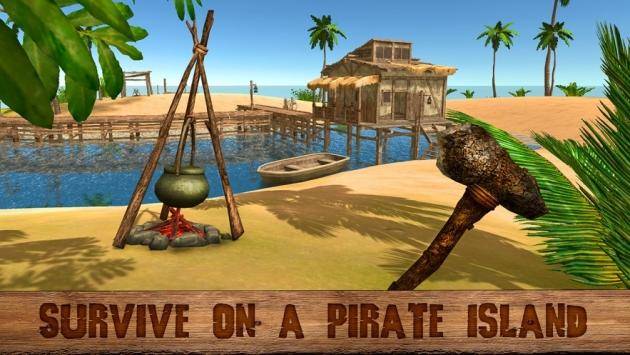 海盗群岛生存模拟器3D截图1