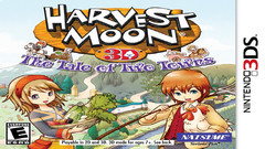 3DS《牧场物语3D双子村 Harvest Moon 3D - The Tale of Two Towns》欧版英文CIA下载