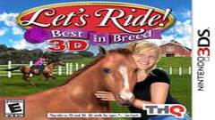 3DS游戏《明星坐骑3D Let's Ride! Best in Breed 3D》美版英文CIA下载