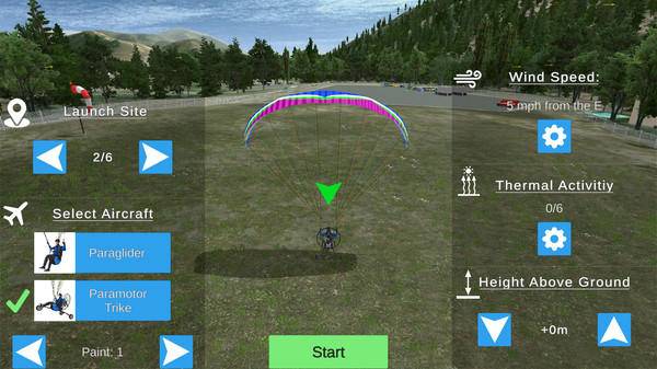 滑翔机模拟（Glider Sim）